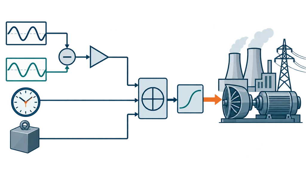 ACE와 계통정수 주파수 편차의 관계